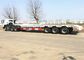 Asse meccanico della scala 3 60 tonnellate di Lowbed del camion di rimorchio dei semi
