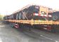 Tre rimorchio di consegna del container di Axle Flatbed 12m